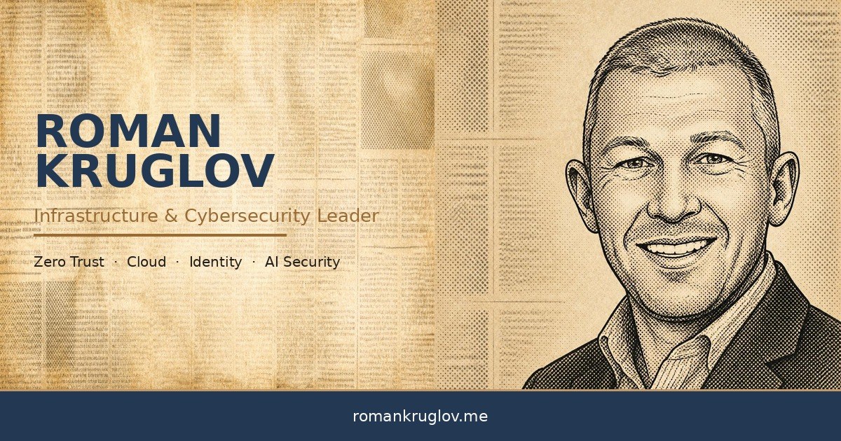 Roman Kruglov, Infrastructure & Cybersecurity Leader